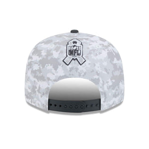 Kansas City Chiefs 2024 NFL Salute to Service New Era 9FIFTY Snapback Cap Weiß - STADIUMDREAMS