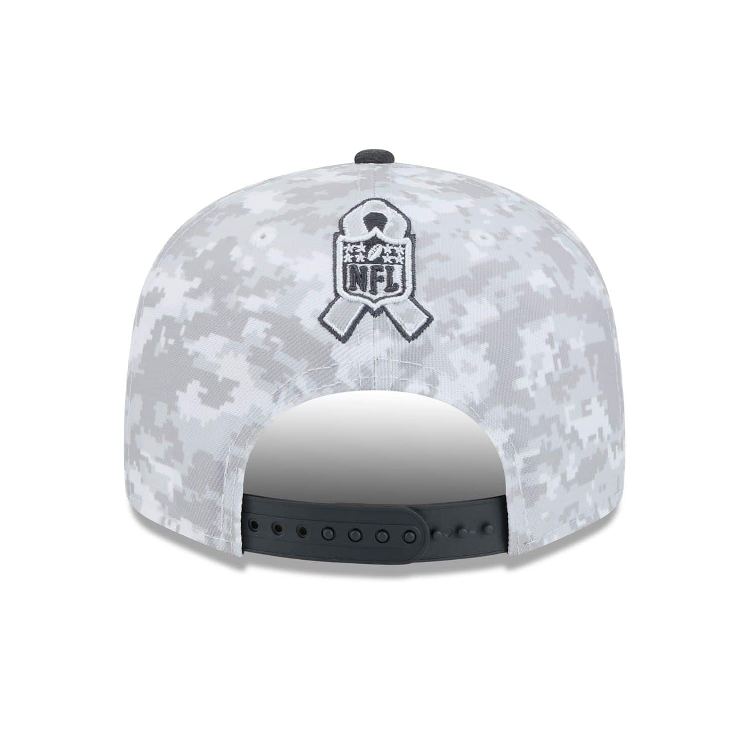 Philadelphia Eagles 2024 NFL Salute to Service New Era 9FIFTY Snapback Cap Weiß - STADIUMDREAMS