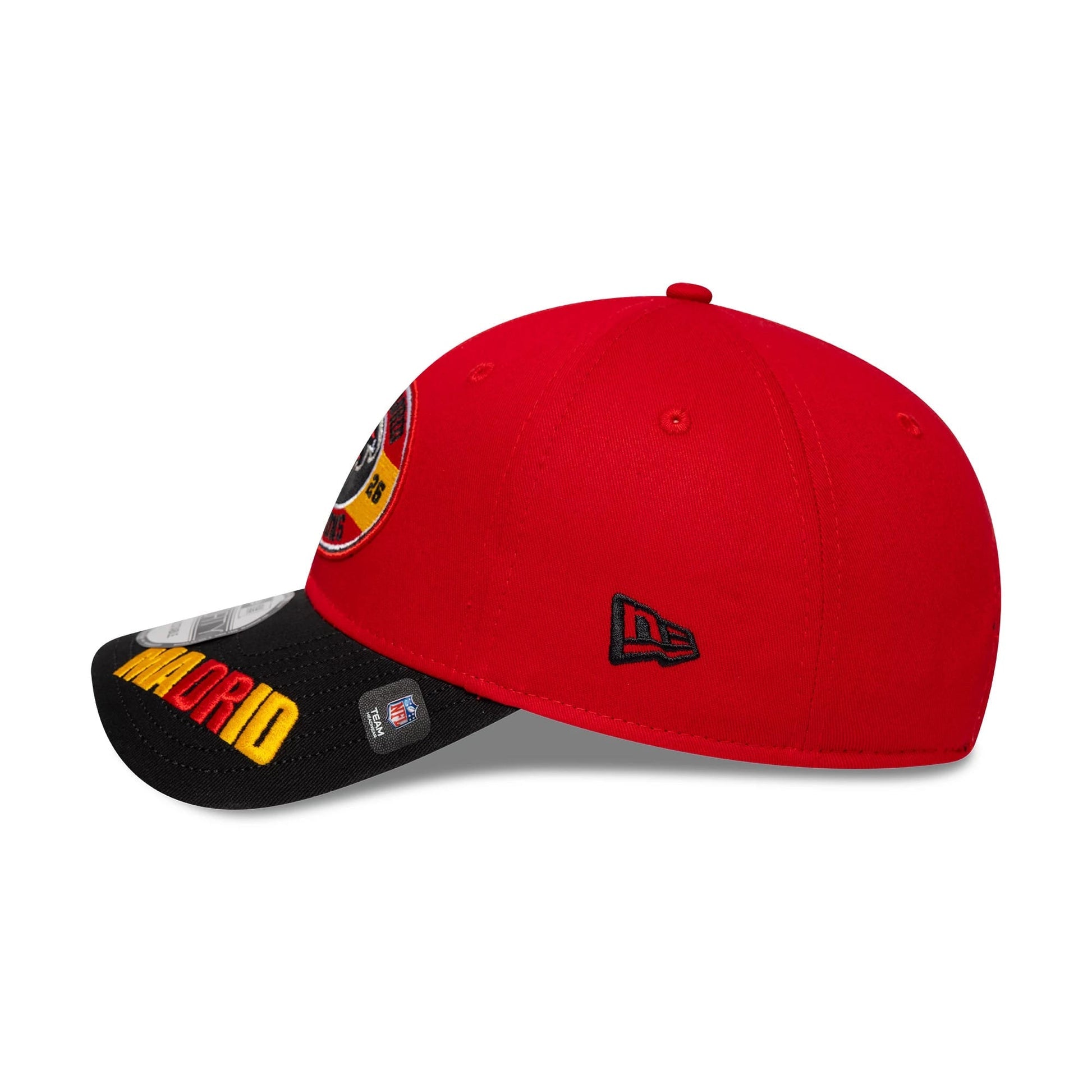 Atlanta Falcons New Era 2026 Madrid Game 9FORTY Snapback NFL Cap Rot