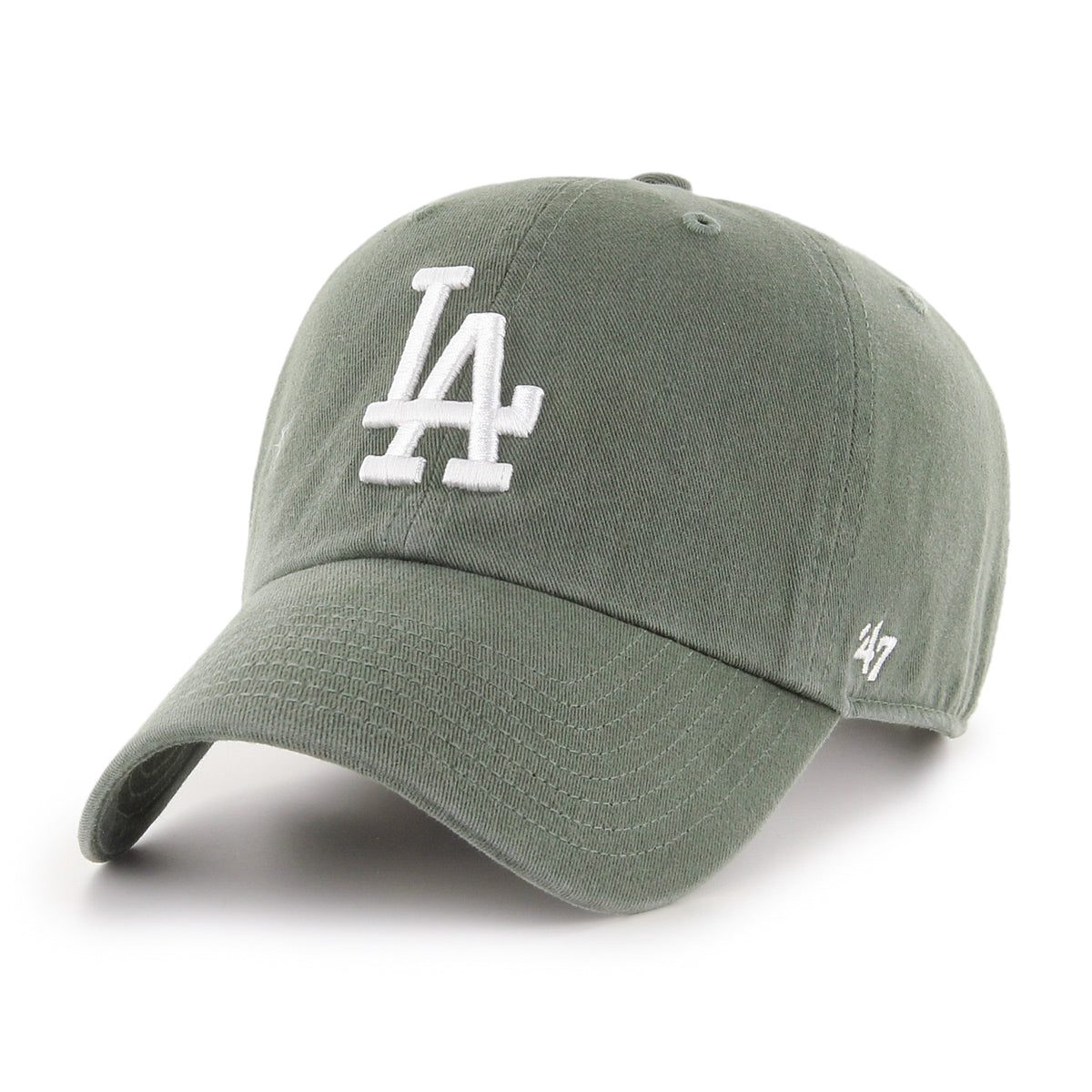 Los Angeles Dodgers '47 Clean Up Adjustable MLB Cap Vintage Grün - STADIUMDREAMS