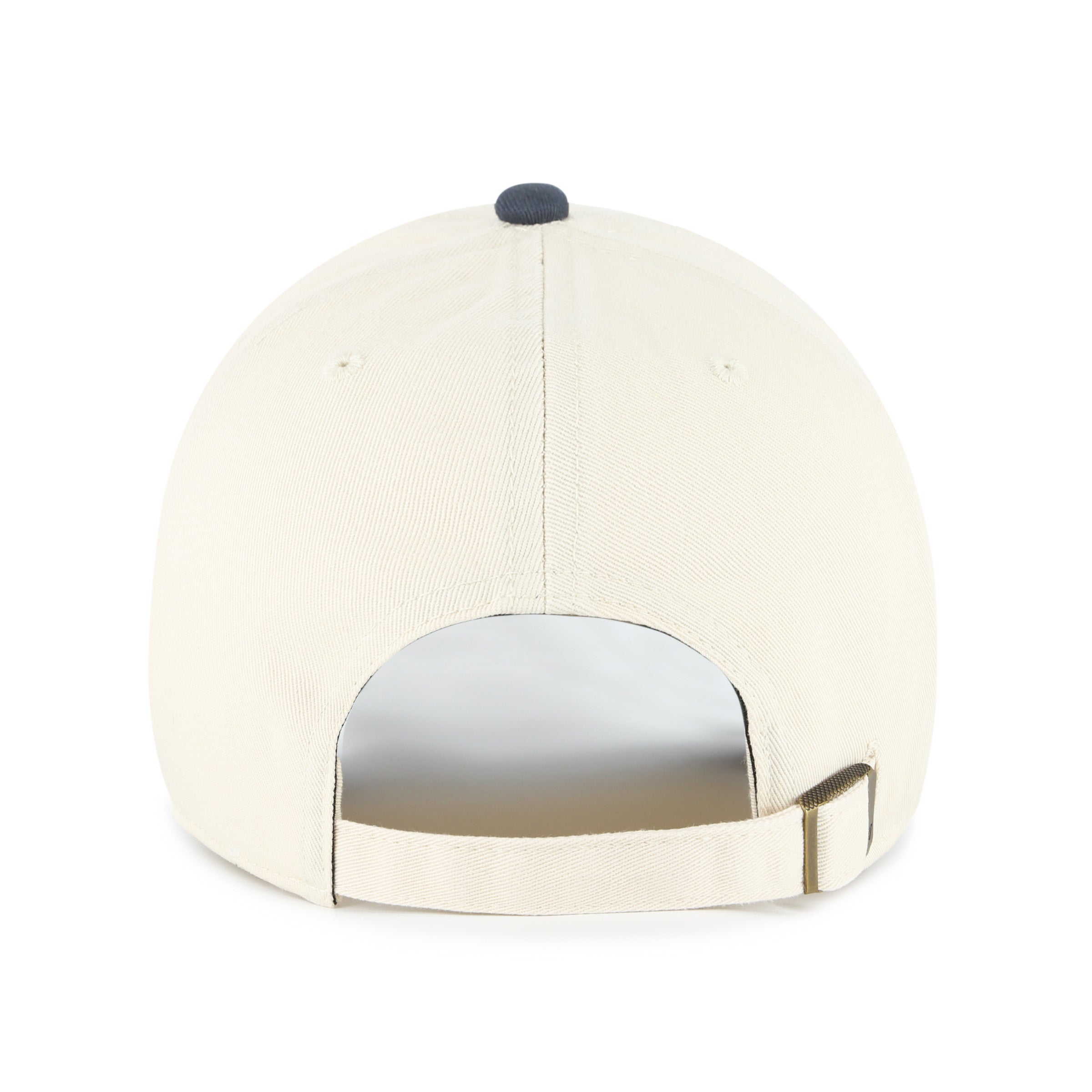 Beige Los Angeles Dodgers '47 Windham Clean Up MLB Cap mit aufgesticktem Dodgers-Logo, aus Baumwolle, sportlich und bequem