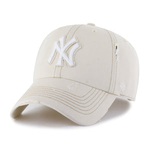 New York Yankees '47 Weathered Clean Up MLB Cap Beige - STADIUMDREAMS