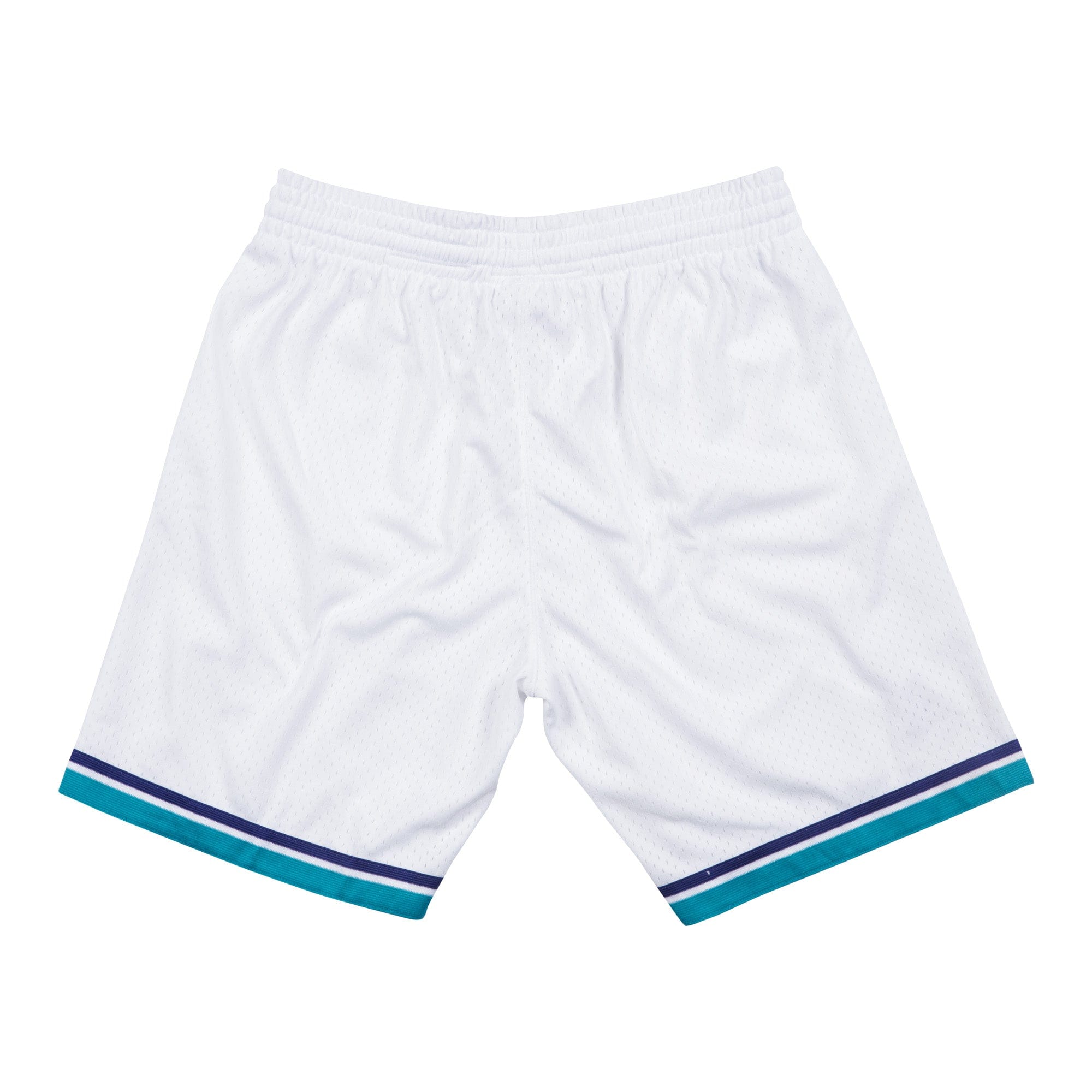 Charlotte Hornets Mitchell & Ness NBA Swingman Shorts 1992 Weiss - STADIUMDREAMS