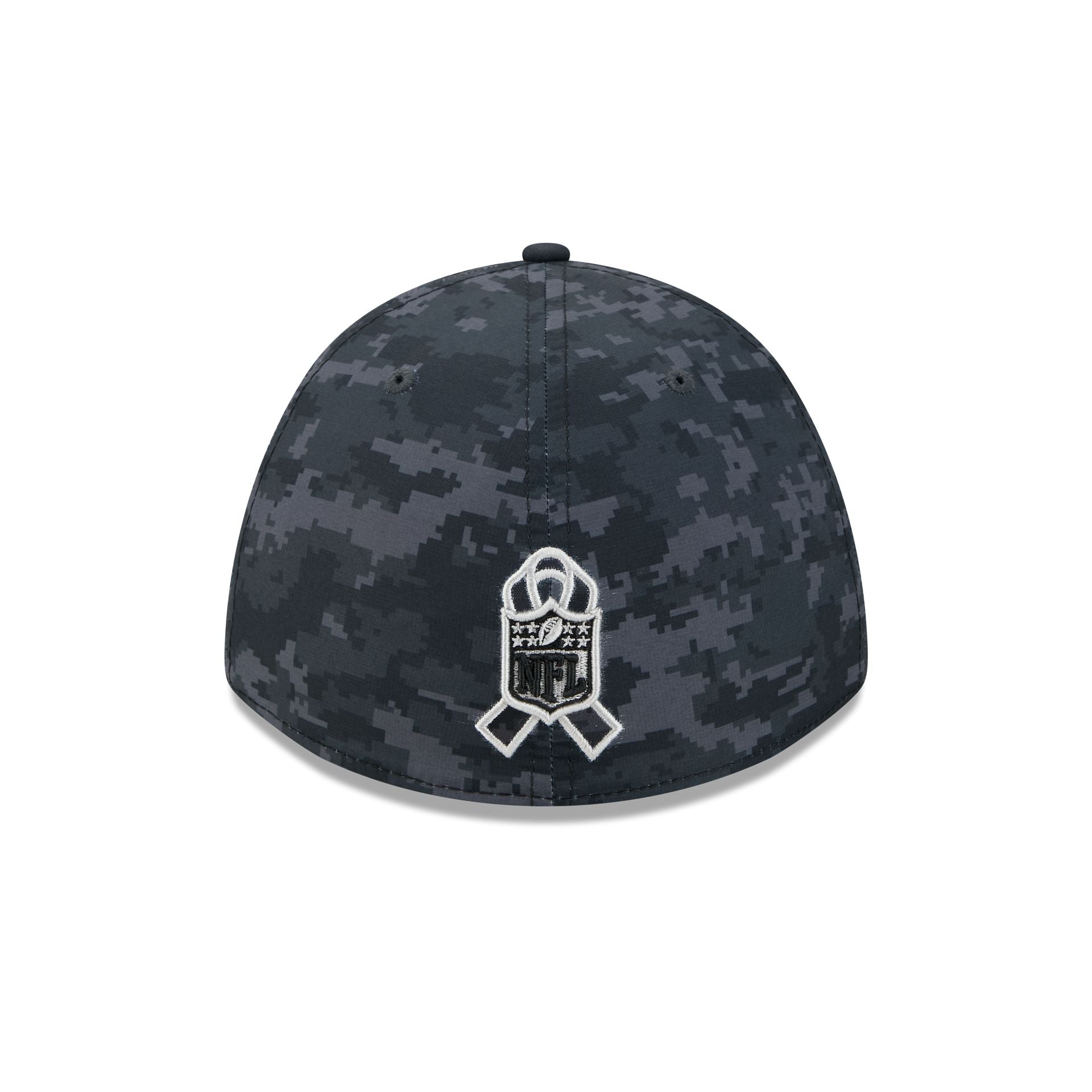 Cleveland Browns New Era 2026 NFL Salute to Service 39THIRTY Flex Fit Cap Camouflage Schwarz
