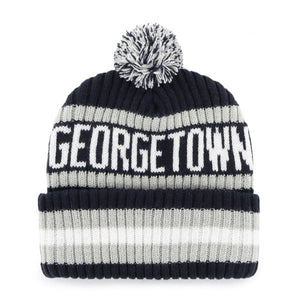 Georgetown Hoyas NCAA Bering ’47 CUFF KNIT College Beanie Navy - STADIUMDREAMS