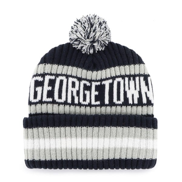 Georgetown Hoyas NCAA Bering ’47 CUFF KNIT College Beanie Navy - STADIUMDREAMS