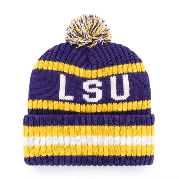 LSU Tigers NCAA Bering ’47 CUFF KNIT College Beanie Lila - STADIUMDREAMS