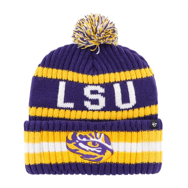 LSU Tigers NCAA Bering ’47 CUFF KNIT College Beanie Lila - STADIUMDREAMS