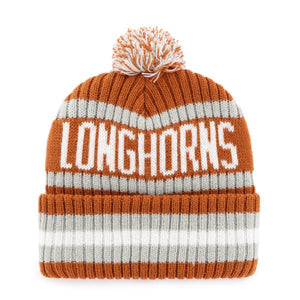 Texas Longhorns NCAA Bering ’47 CUFF KNIT College Beanie Orange - STADIUMDREAMS