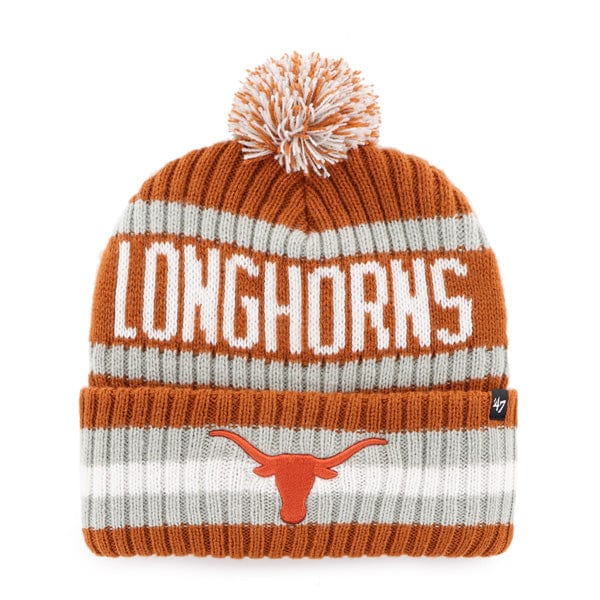 Texas Longhorns NCAA Bering ’47 CUFF KNIT College Beanie Orange - STADIUMDREAMS