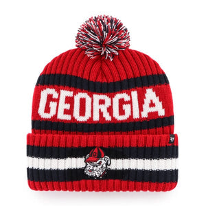 Georgia Bulldogs NCAA Bering ’47 CUFF KNIT College Beanie Rot - STADIUMDREAMS