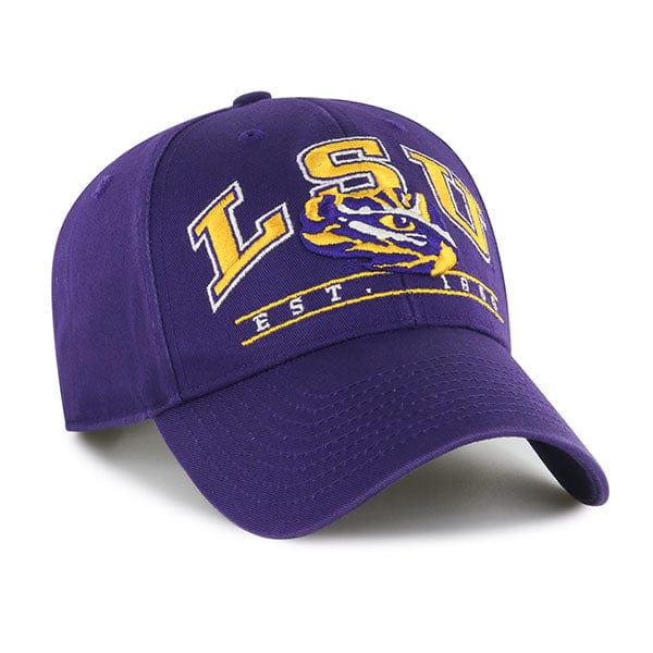 LSU Tigers NCAA Fletcher '47 MVP College Cap Lila - STADIUMDREAMS