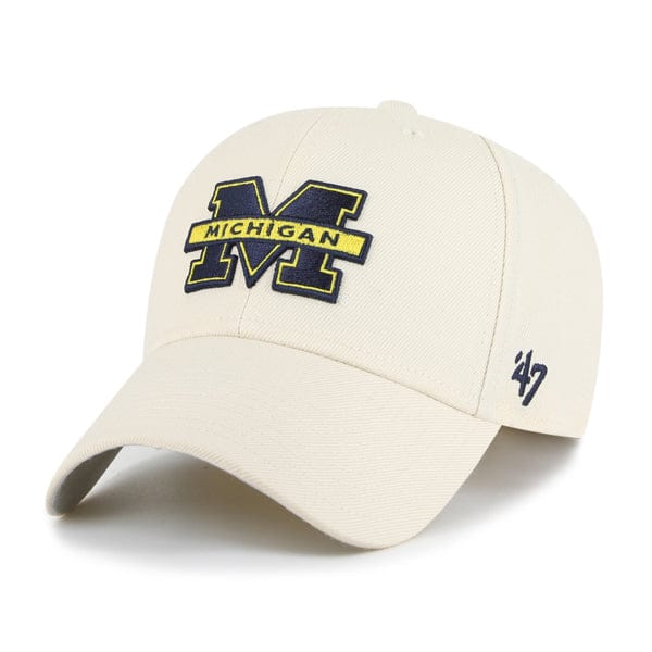 Michigan Wolverines NCAA ’47 MVP College Cap Cream - STADIUMDREAMS