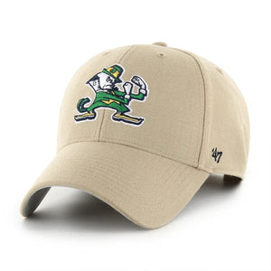 Notre Dame Fighting Irish NCAA  ’47 MVP College Cap Khaki - STADIUMDREAMS