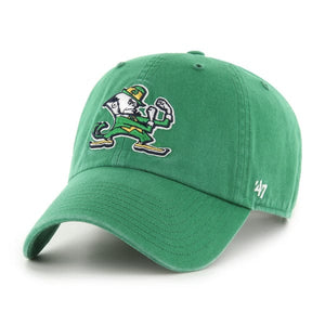 Notre Dame Fighting Irish NCAA  ’47 CLEAN UP College Cap Grün - STADIUMDREAMS