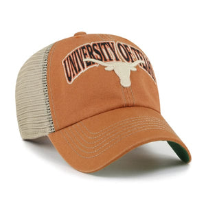 Texas Longhorns NCAA Tuscaloosa ’47 CLEAN UP College Cap Orange - STADIUMDREAMS