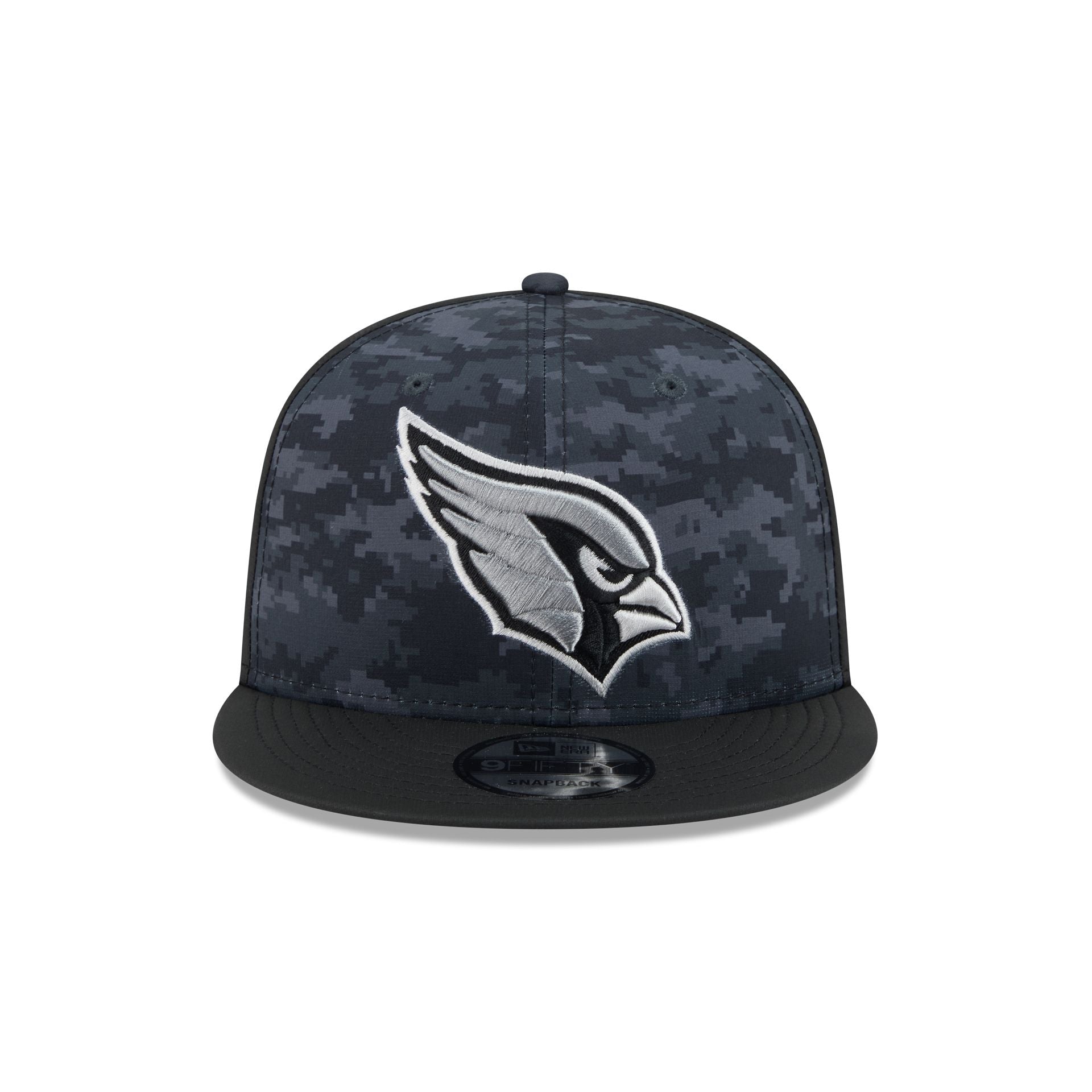 Arizona Cardinals New Era 2026 NFL Salute to Service 9FIFTY Snapback Cap Camouflage Schwarz