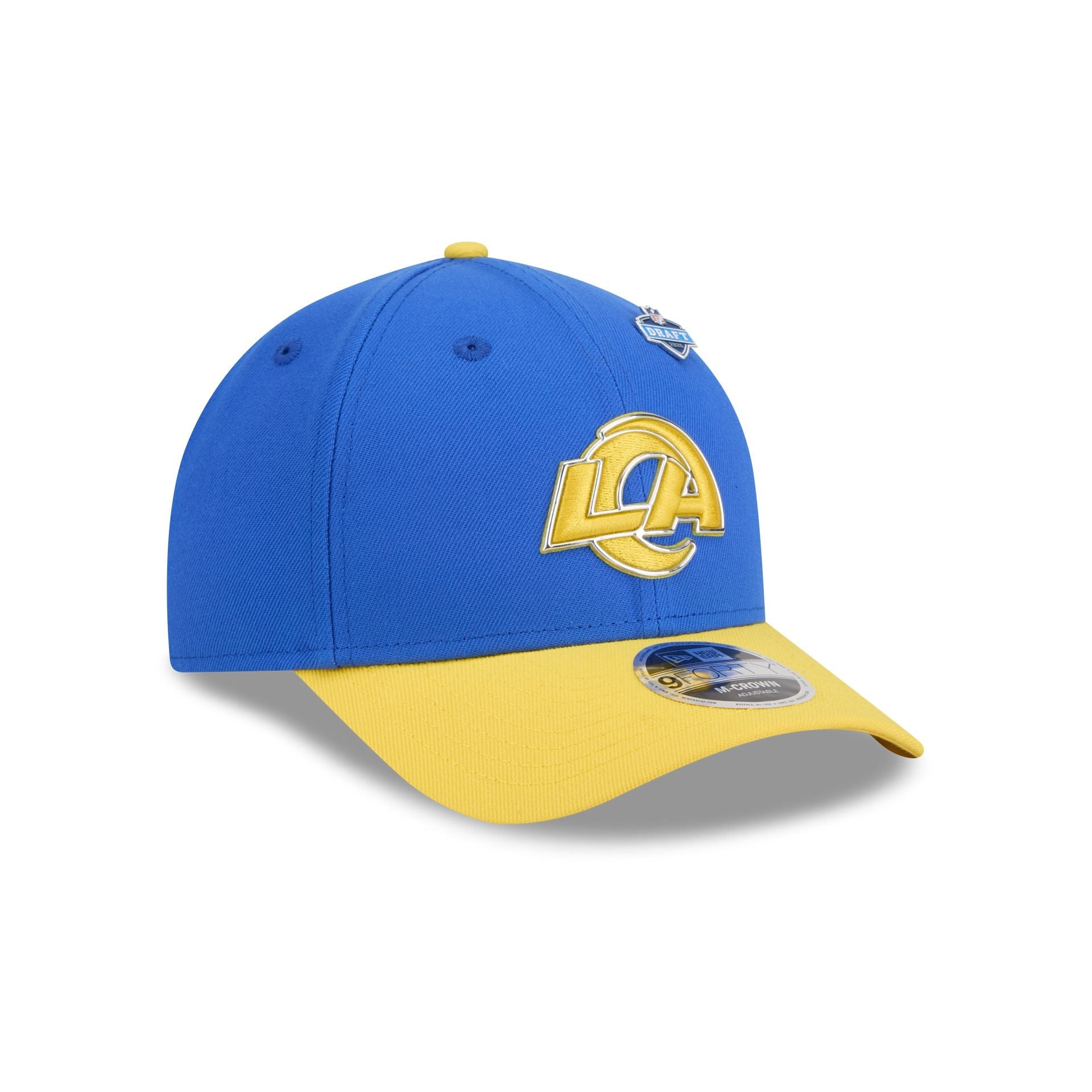 Los Angeles Rams New Era 9FORTY 2026 NFL Draft Cap Blau