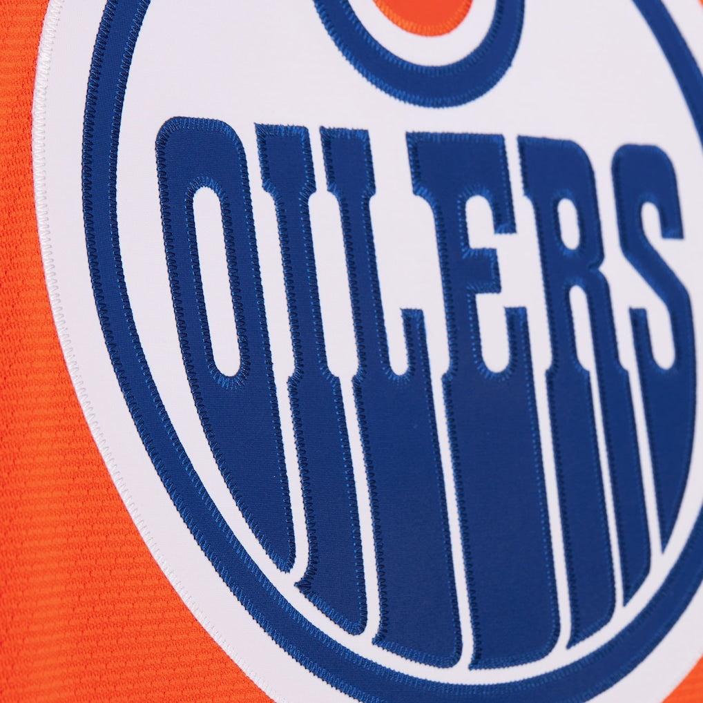 Leon Draisaitl #29 Edmonton Oilers 2015-16 Mitchell & Ness Heritage Premium Power Play NHL Trikot Orange