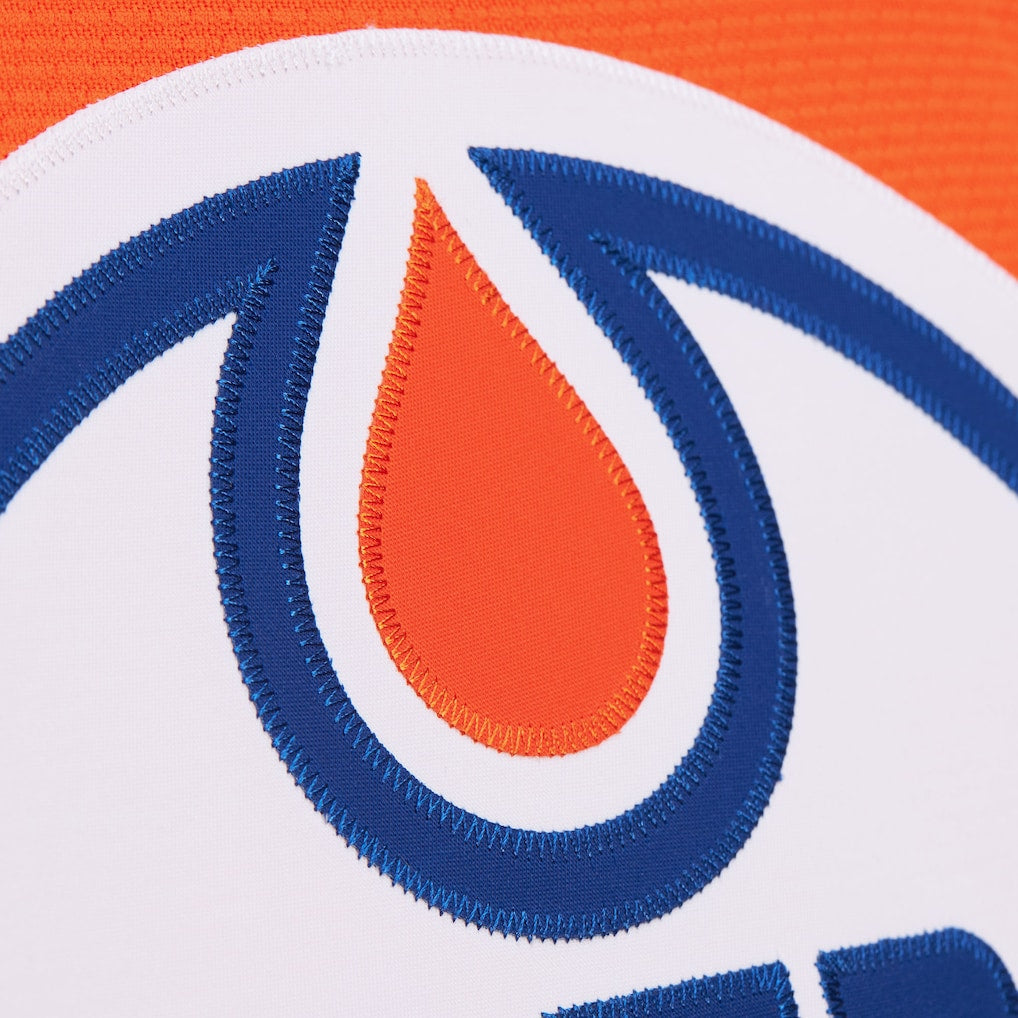 Leon Draisaitl #29 Edmonton Oilers 2015-16 Mitchell & Ness Heritage Premium Power Play NHL Trikot Orange