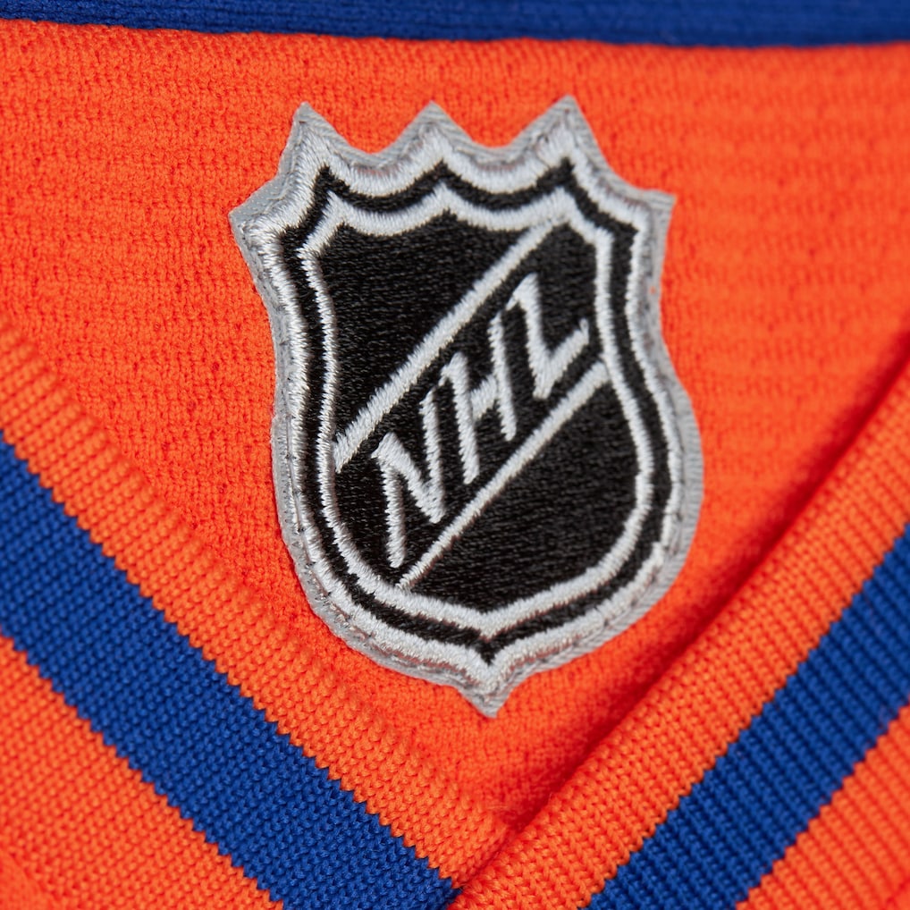 Leon Draisaitl #29 Edmonton Oilers 2015-16 Mitchell & Ness Heritage Premium Power Play NHL Trikot Orange