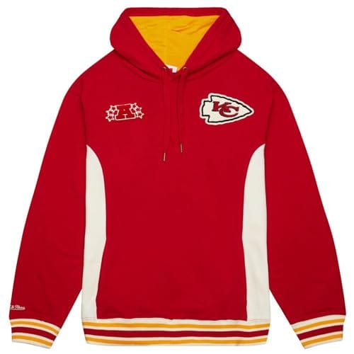 NFL TEAM LOGO FRENCH TERRY HOODY CHIEFS - STADIUMDREAMS