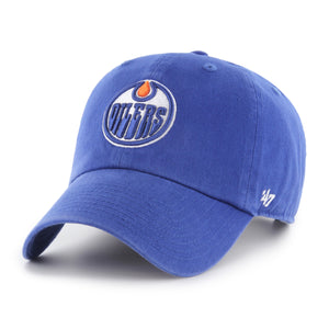 Edmonton Oilers '47 CLEAN UP NHL Cap Blau - STADIUMDREAMS