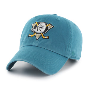 Anaheim Ducks '47 CLEAN UP NHL Cap Türkis - STADIUMDREAMS