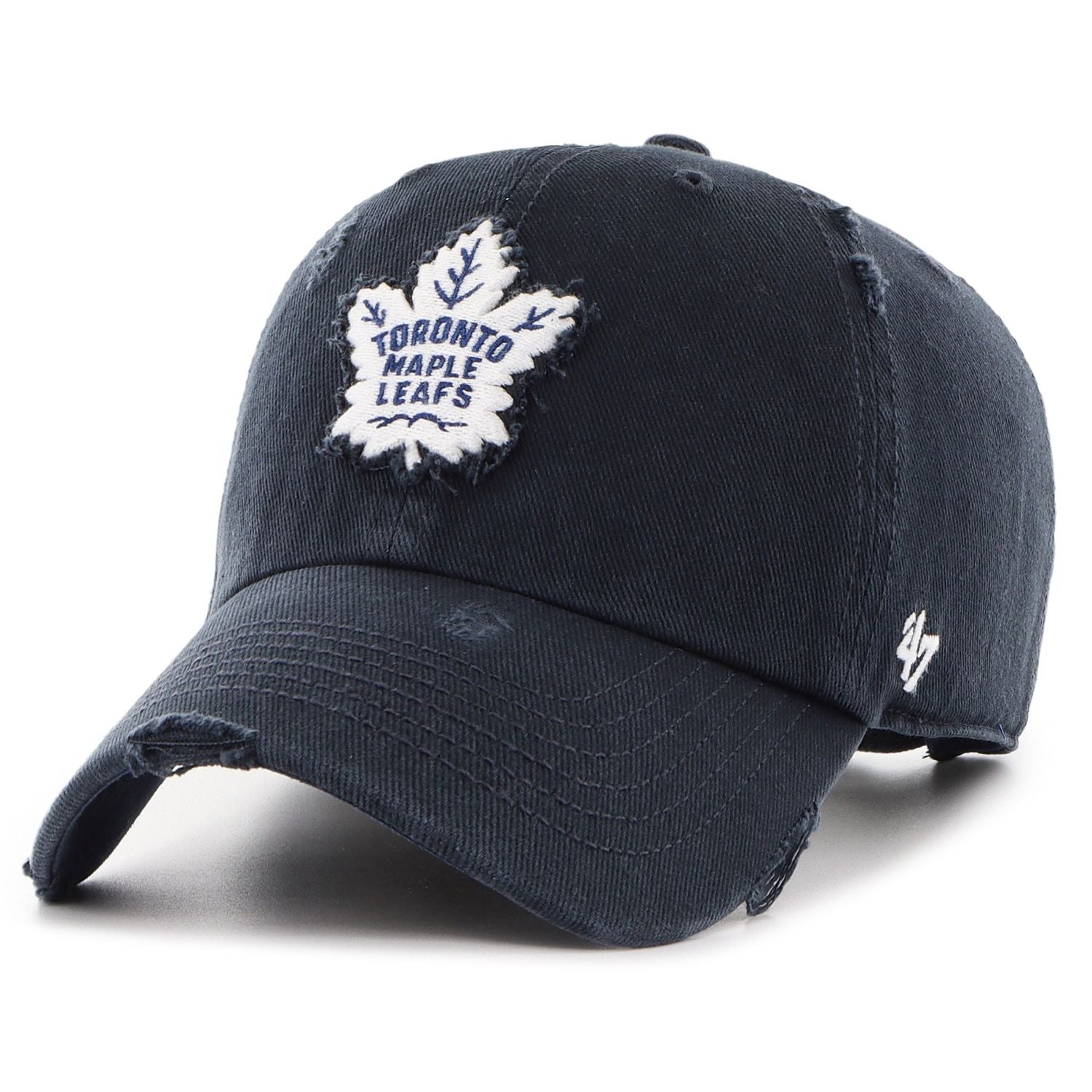 Toronto Maple Leafs '47 Clean Up Weathered NHL Cap Navy Blau