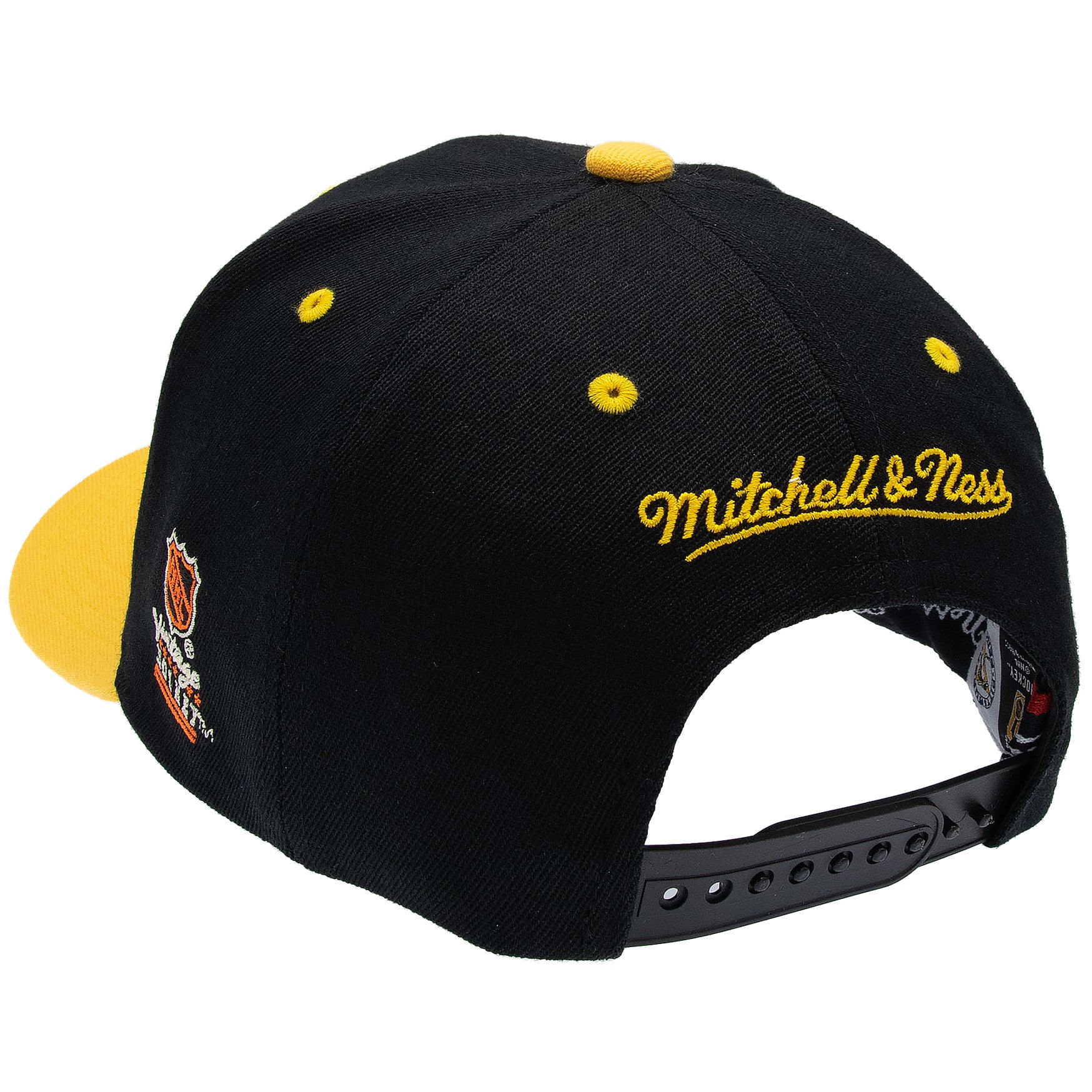 Pittsburgh Penguins Mitchell & Ness Team Arch Classic Red Snapback NHL Cap Schwarz