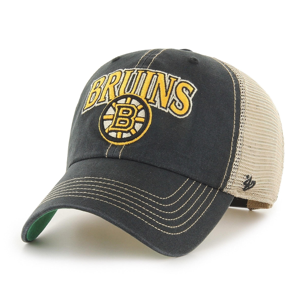 Boston Bruins NHL Tuscaloosa '47 CLEAN UP verstellbare Cap schwarz - STADIUMDREAMS