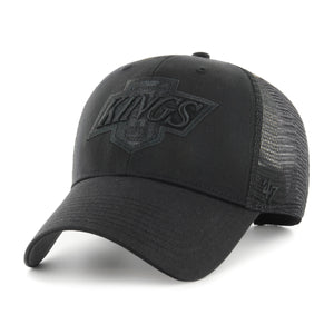 Los Angeles Kings '47 Black on Black Branson MVP NHL Cap Schwarz - STADIUMDREAMS