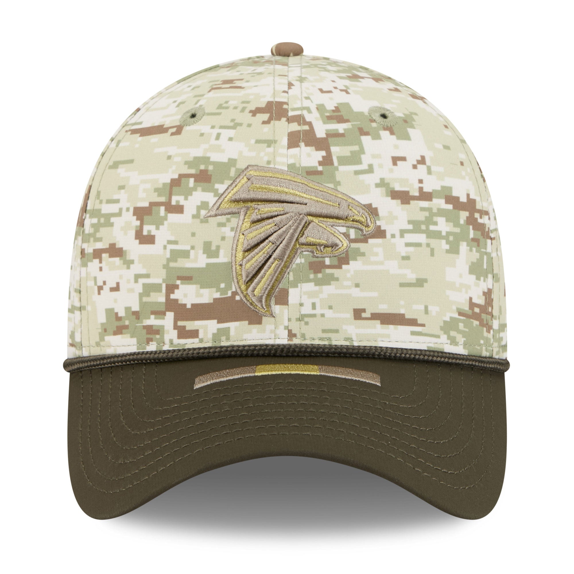 Atlanta Falcons New Era 2025 NFL Salute to Service 39THIRTY Flex Fit Cap Camouflage