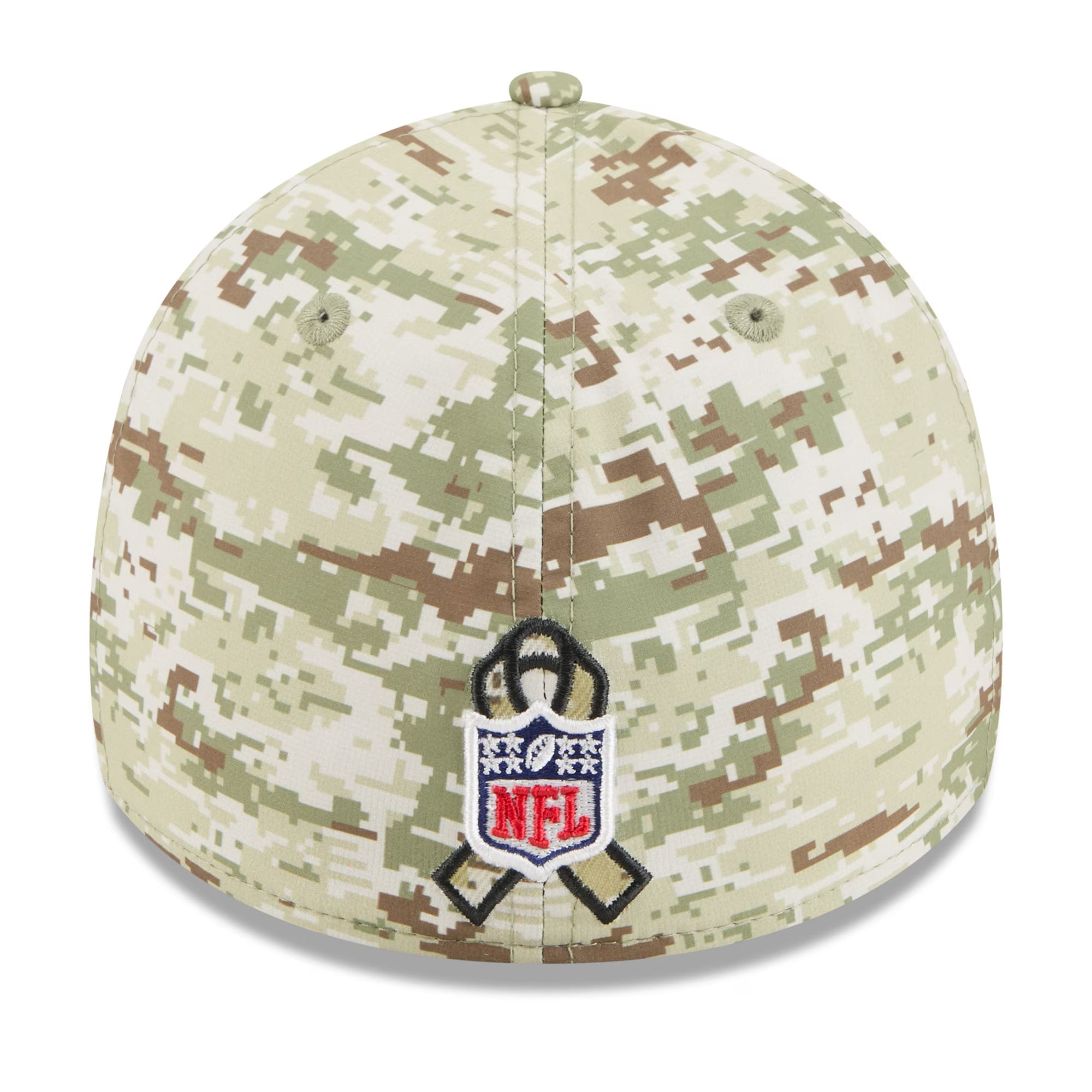 Houston Texans New Era 2025 NFL Salute to Service 39THIRTY Flex Fit Cap Camouflage