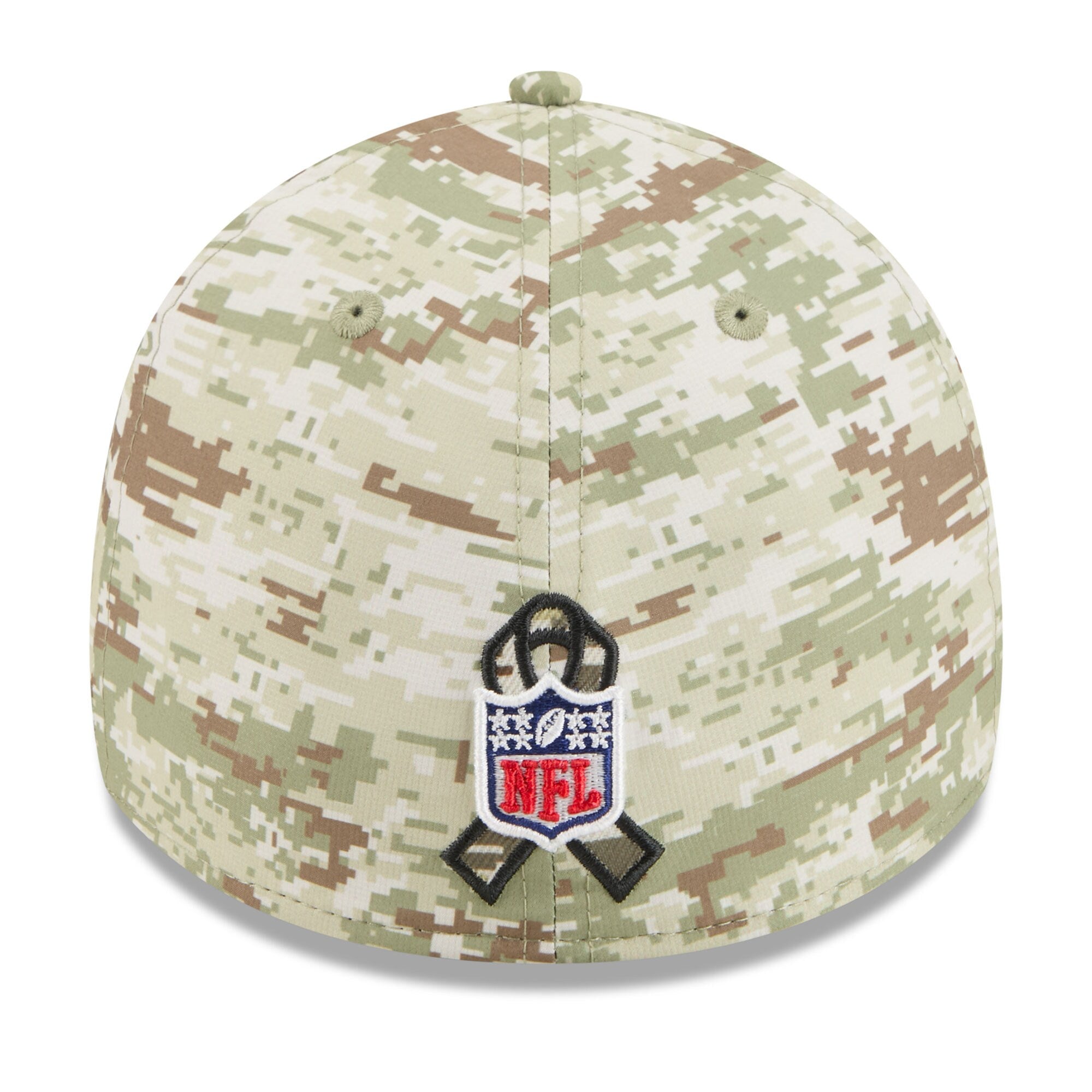 Seattle Seahawks New Era 2025 NFL Salute to Service 39THIRTY Flex Fit Cap Camouflage