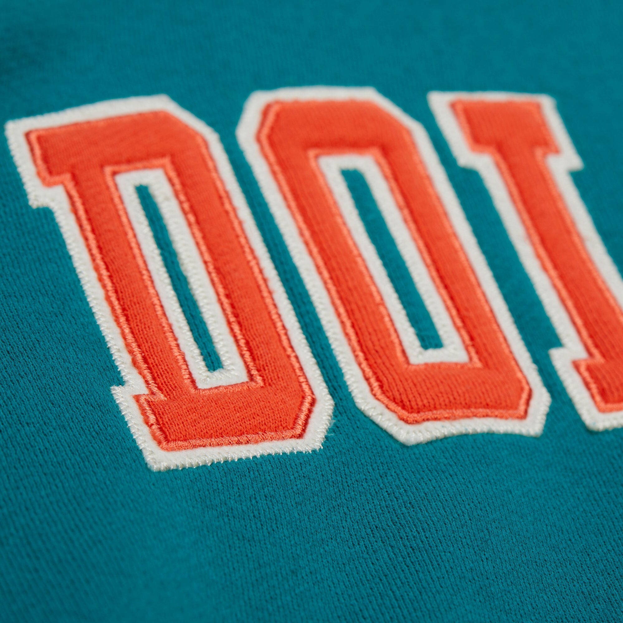 Miami Dolphins Mitchell & Ness Premium Patch Sideline Fleece Full-Snap NFL Jacke Türkis