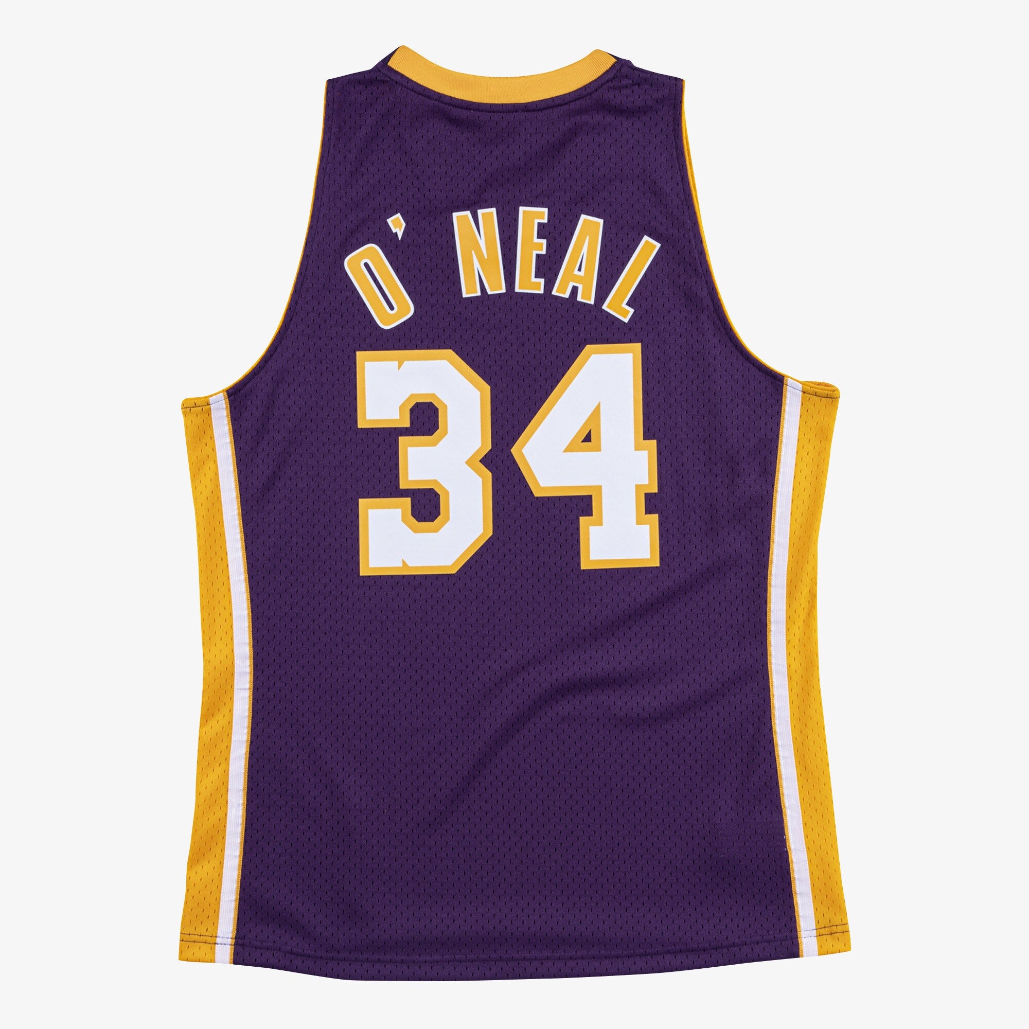 Shaquille O'Neal #34 Los Angeles Lakers Mitchell & Ness 1999/00 Swingman NBA Trikot Lila