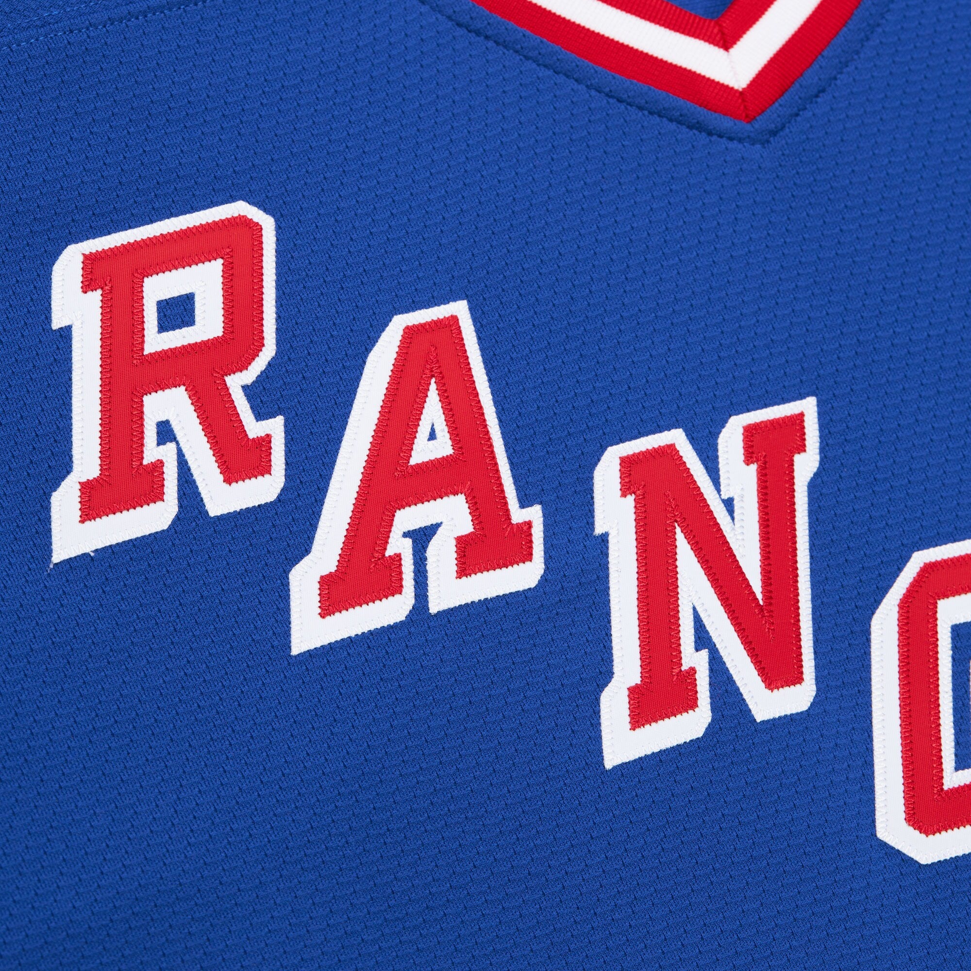 Mark Messier #11 New York Rangers 1993-94 Mitchell & Ness Premium PowerPlay NHL Trikot Blau