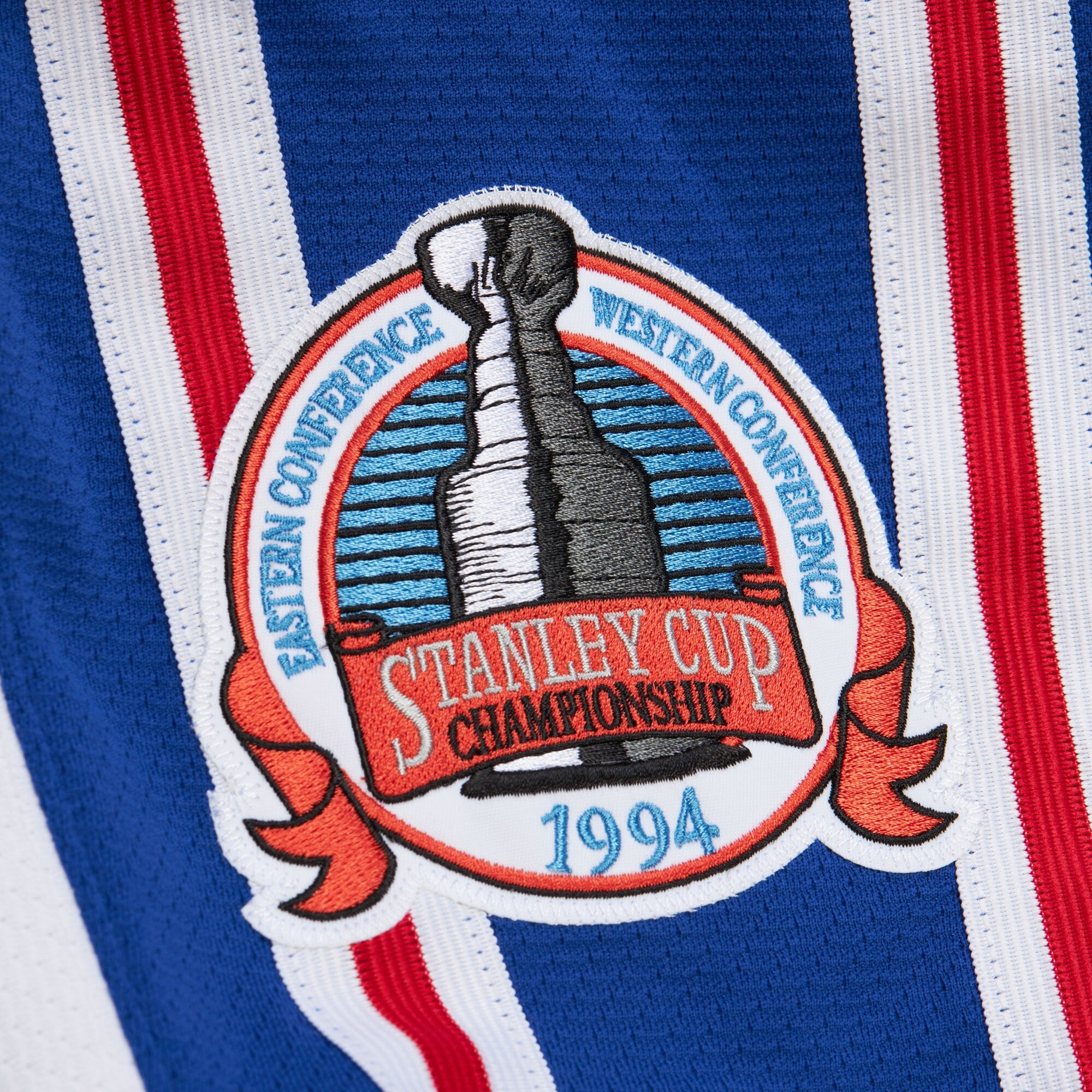 Mark Messier #11 New York Rangers 1993-94 Mitchell & Ness Premium PowerPlay NHL Trikot Weiß