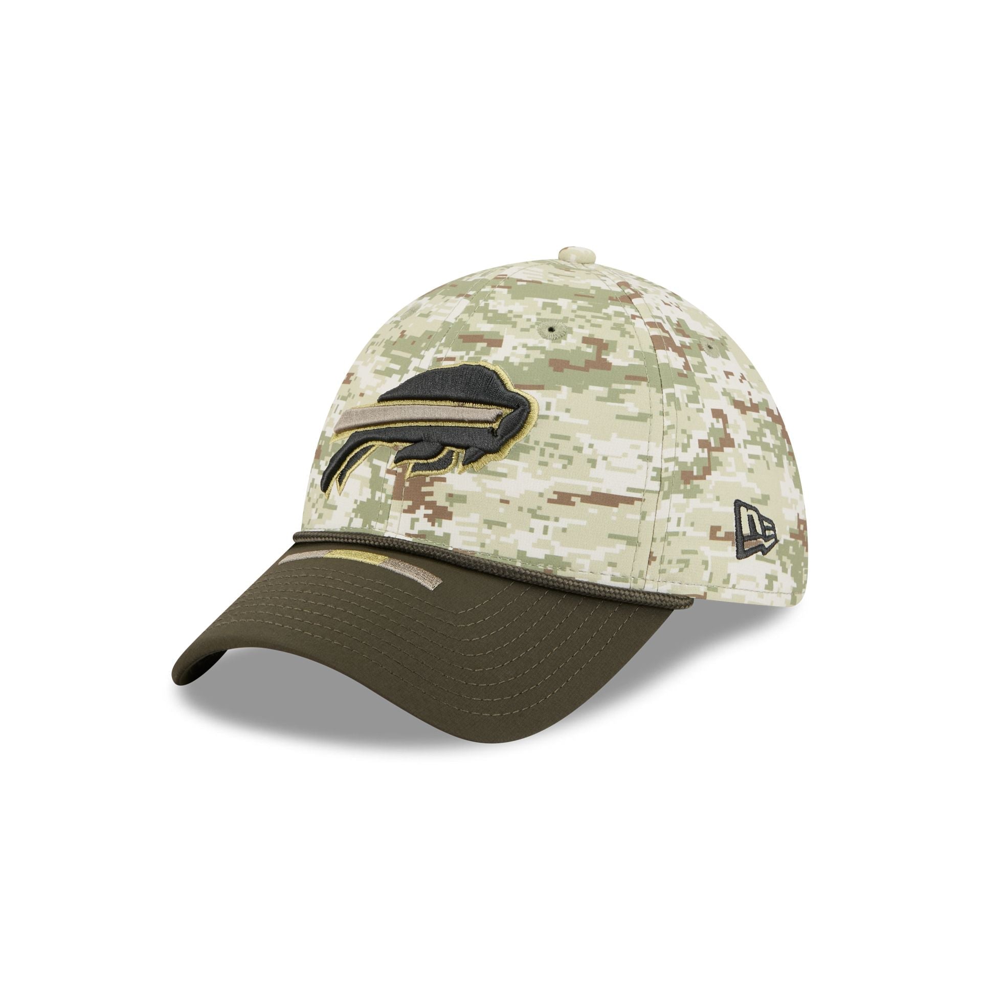 Buffalo Bills New Era 2025 NFL Salute to Service 39THIRTY Flex Fit Cap Camouflage