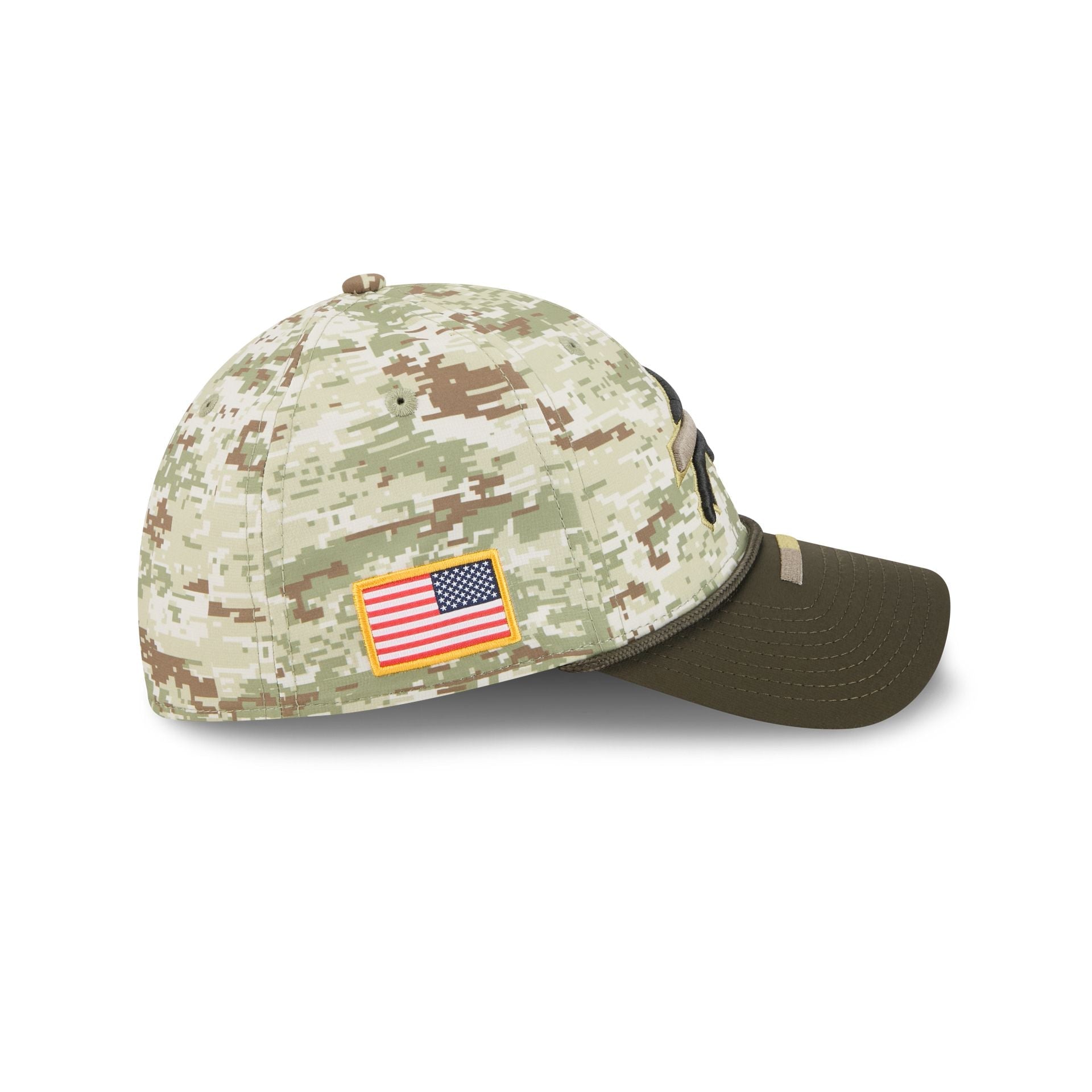 Buffalo Bills New Era 2025 NFL Salute to Service 39THIRTY Flex Fit Cap Camouflage