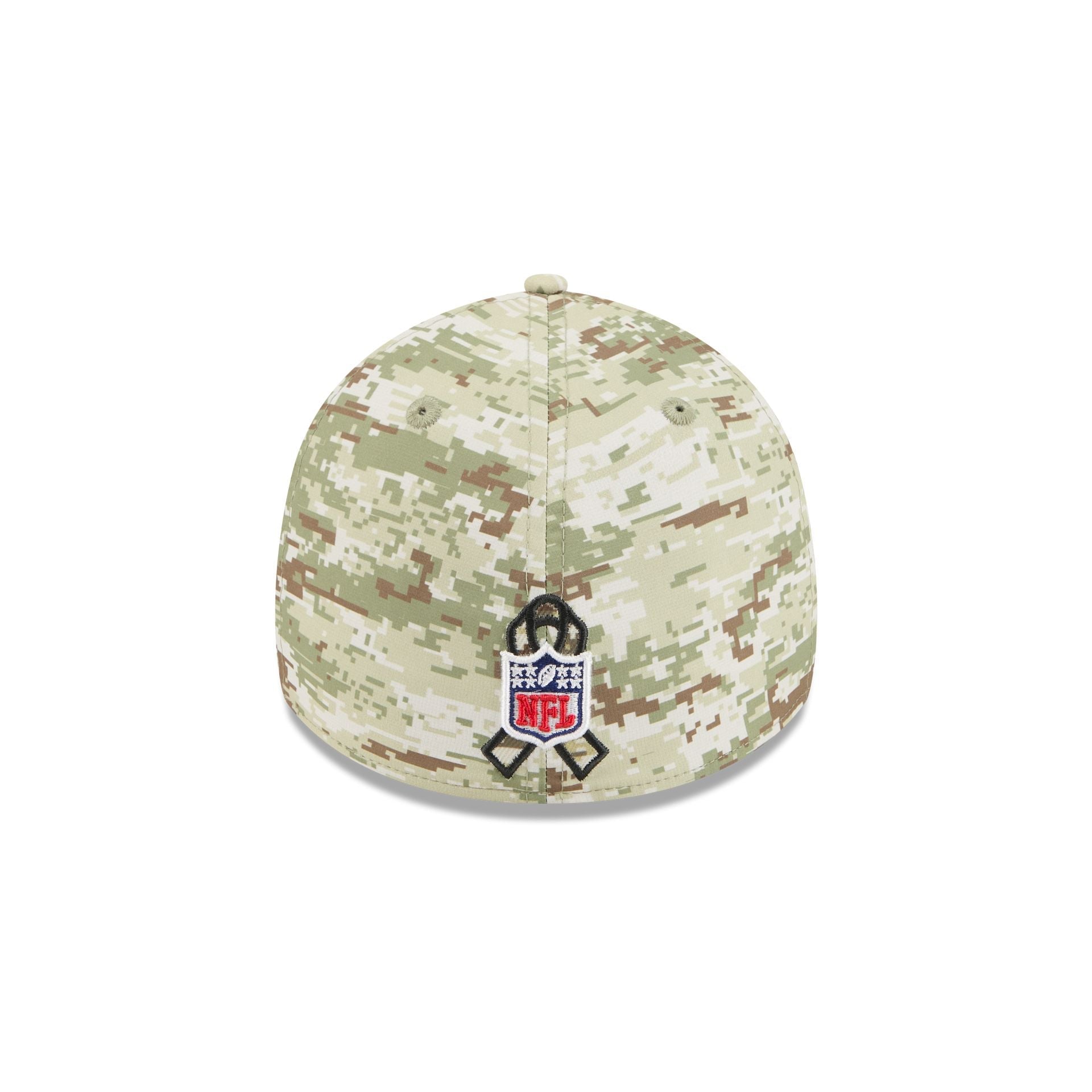 Cincinnati Bengals New Era 2025 NFL Salute to Service 39THIRTY Flex Fit Cap Camouflage