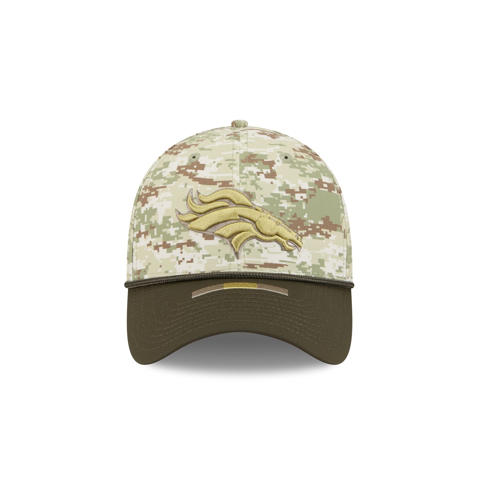 Denver Broncos New Era 2025 NFL Salute to Service 39THIRTY Flex Fit Cap Camouflage