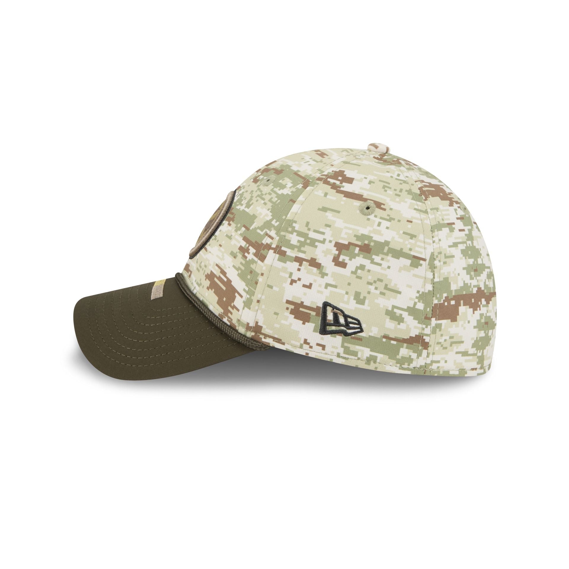 Pittsburgh Steelers New Era 2025 NFL Salute to Service 39THIRTY Flex Fit Cap Camouflage
