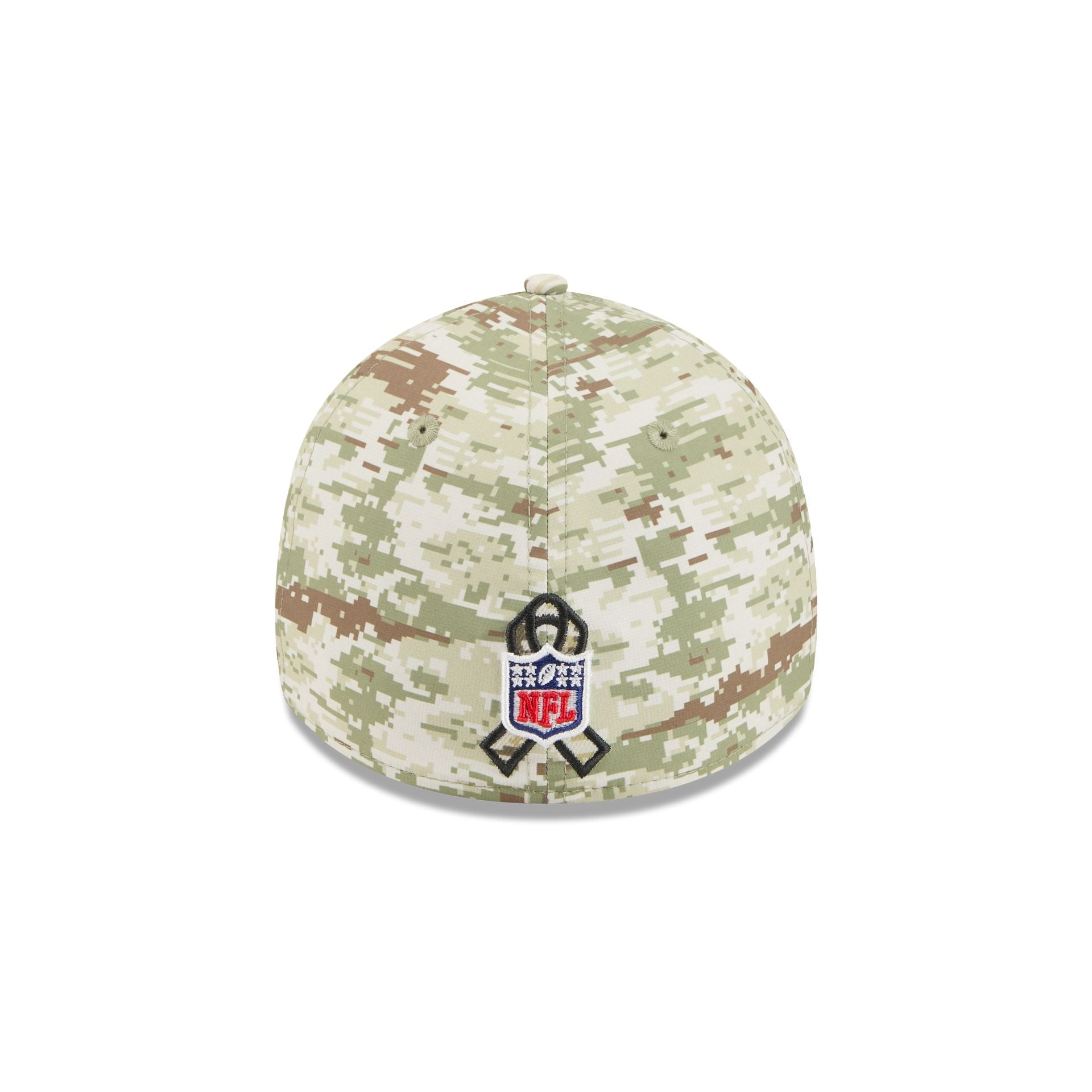 Pittsburgh Steelers New Era 2025 NFL Salute to Service 39THIRTY Flex Fit Cap Camouflage