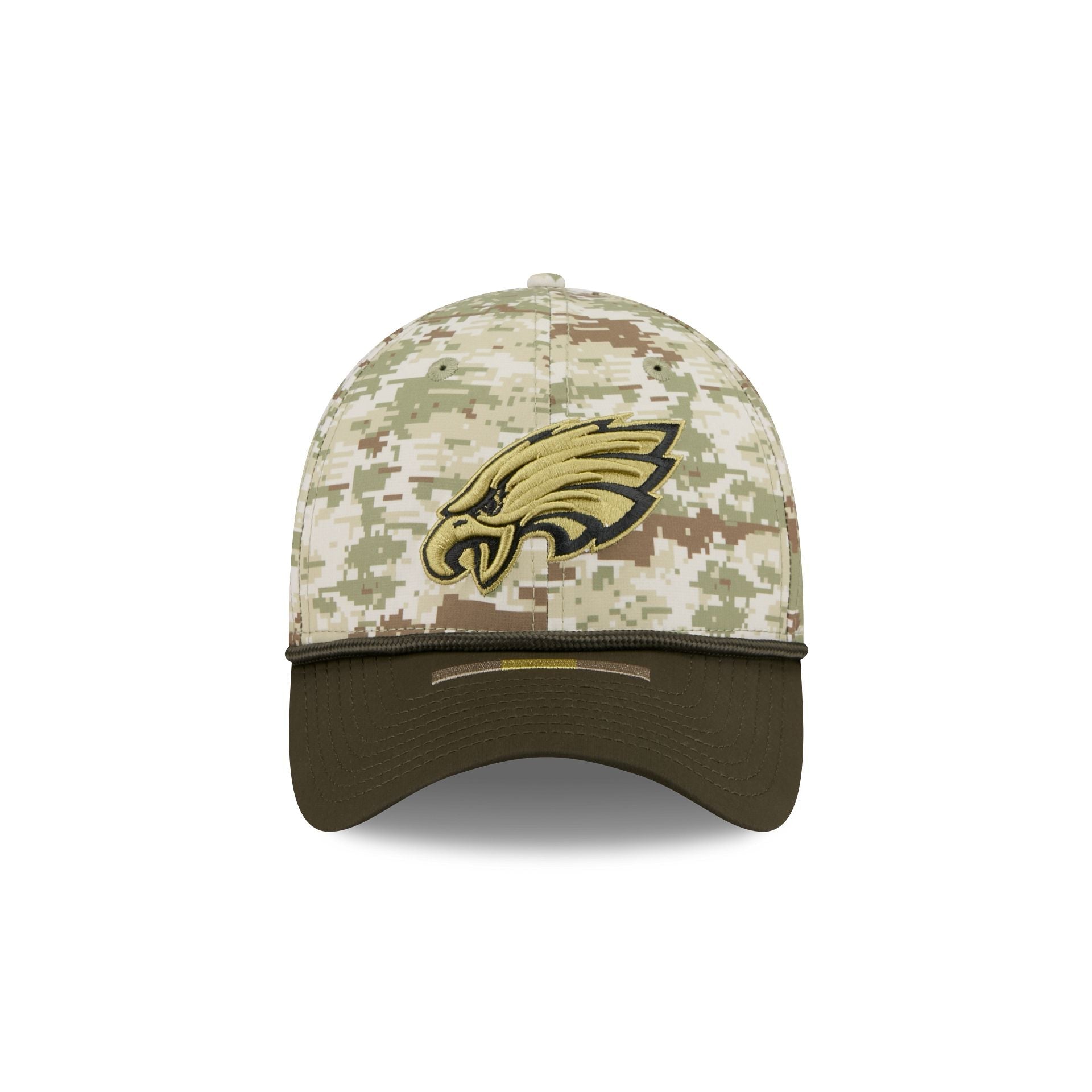 Philadelphia Eagles New Era 2025 NFL Salute to Service 39THIRTY Flex Fit Cap Camouflage