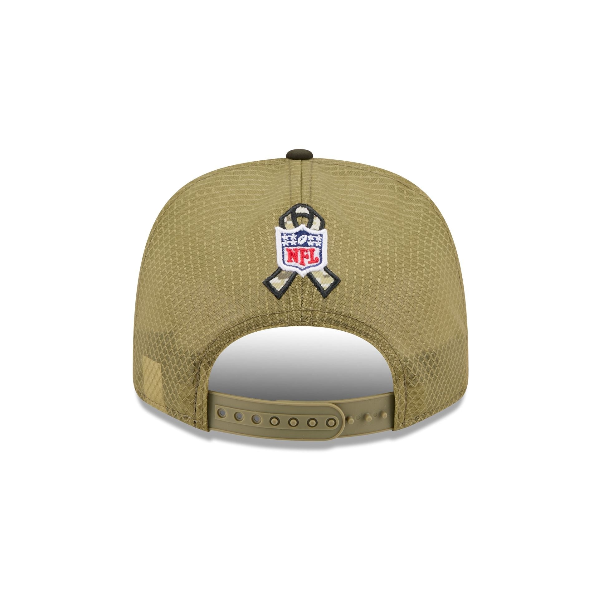 Atlanta Falcons New Era 2025 NFL Salute to Service 9SEVENTY Trucker Cap Grün