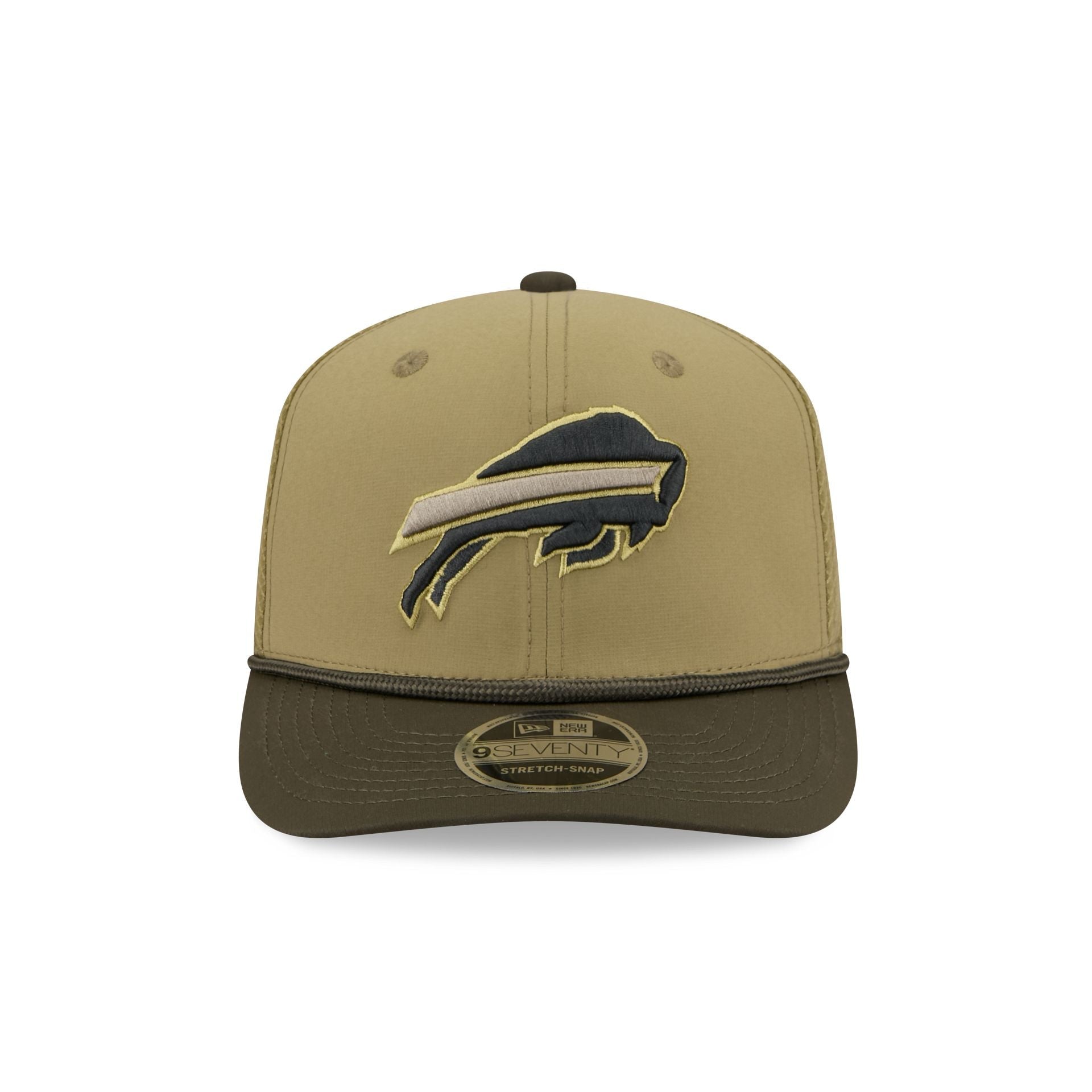 Buffalo Bills New Era 2025 NFL Salute to Service 9SEVENTY Trucker Cap Grün