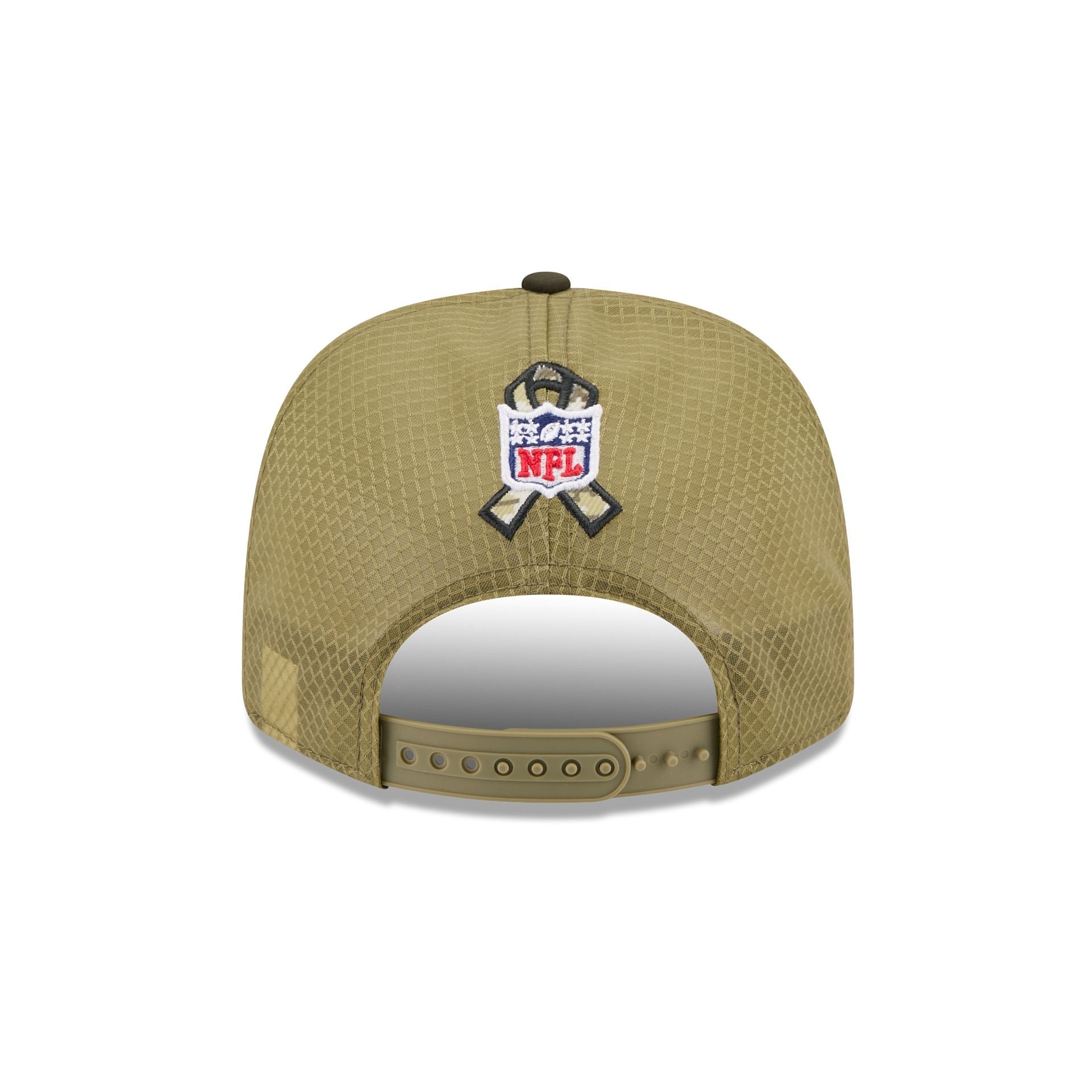 Denver Broncos New Era 2025 NFL Salute to Service 9SEVENTY Trucker Cap Grün