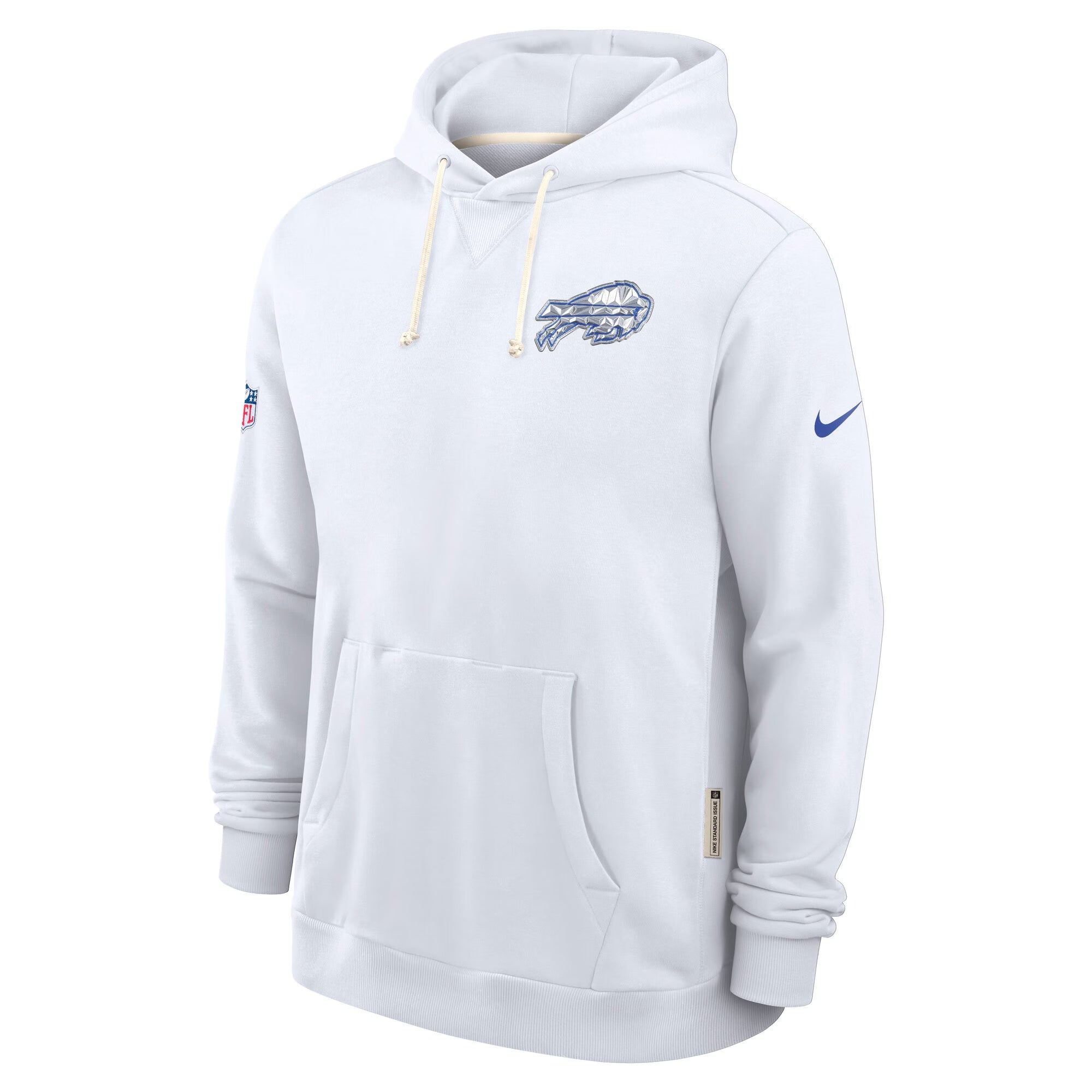 Buffalo Bills 2025 Rivalries Nike Sideline NFL Hoodie Weiß